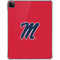 University of Mississippi Ole Miss Logo Red iPad Pro 11in (2024) Clear Case