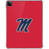 University of Mississippi Ole Miss Logo Red iPad Pro 11in (2024) Clear Case
