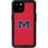 University of Mississippi Ole Miss Logo Red iPhone 15 Plus Waterproof Case