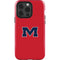 University of Mississippi Ole Miss Logo Red iPhone 15 Pro Impact Case