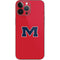 University of Mississippi Ole Miss Logo Red iPhone 15 Pro Max Skin