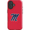 University of Mississippi Ole Miss Logo Red iPhone 16 Impact Case