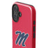 University of Mississippi Ole Miss Logo Red iPhone 16 Impact Case