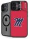 University of Mississippi Ole Miss Logo Red iPhone 16 Kickstand Case