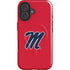 University of Mississippi Ole Miss Logo Red iPhone 16 Magsafe Impact Case