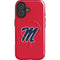 University of Mississippi Ole Miss Logo Red iPhone 16 Plus Magsafe Impact Case