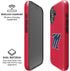 University of Mississippi Ole Miss Logo Red iPhone 16 Plus Magsafe Impact Case