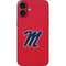 University of Mississippi Ole Miss Logo Red iPhone 16 Plus Skin