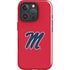 University of Mississippi Ole Miss Logo Red iPhone 16 Pro Max Impact Case