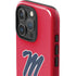 University of Mississippi Ole Miss Logo Red iPhone 16 Pro Max Impact Case