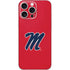 University of Mississippi Ole Miss Logo Red iPhone 16 Pro Max Skin