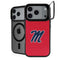 University of Mississippi Ole Miss Logo Red iPhone 18 Pro Max Kickstand Case