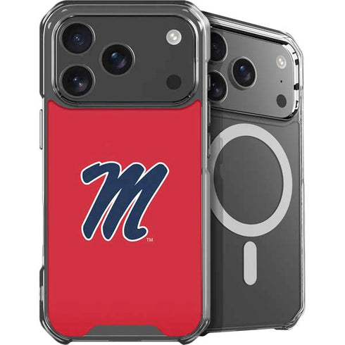 University of Mississippi Ole Miss Logo Red iPhone 18 Pro Max MagSafe Case