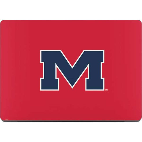 University of Mississippi Ole Miss Logo Red Apple MacBook Pro 14-inch Skin