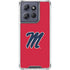 University of Mississippi Ole Miss Logo Red Moto G Stylus 5G (2025) Clear Case