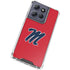 University of Mississippi Ole Miss Logo Red Moto G Stylus 5G (2025) Clear Case