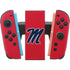University of Mississippi Ole Miss Logo Red Nintendo Switch 2 (2025) Joy-Con Controller Skin