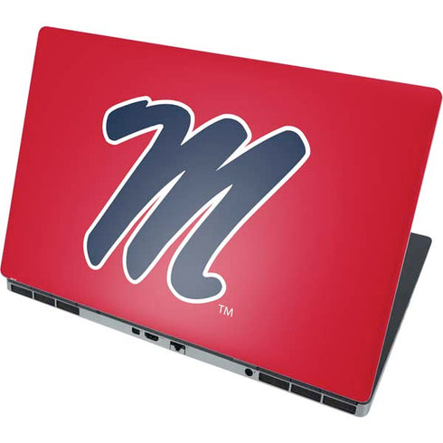 University of Mississippi Ole Miss Logo Red Dell Precision Skin