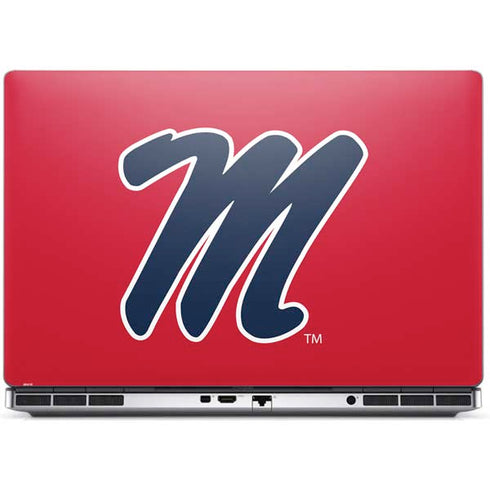 University of Mississippi Ole Miss Logo Red Dell Precision Skin