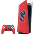 University of Mississippi Ole Miss Logo Red PlayStation PS5 Skins