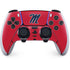 University of Mississippi Ole Miss Logo Red PS5 DualSense Edge Pro Controller Skin