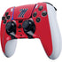 University of Mississippi Ole Miss Logo Red PS5 DualSense Edge Pro Controller Skin