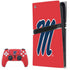 University of Mississippi Ole Miss Logo Red PlayStation PS5 Skins
