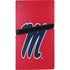 University of Mississippi Ole Miss Logo Red PS5 Pro Console Skin