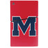 University of Mississippi Ole Miss Logo Red PS5 Slim Digital Edition Console Skin