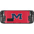 University of Mississippi Ole Miss Logo Red Steam Deck Handheld Gaming Computer Skin