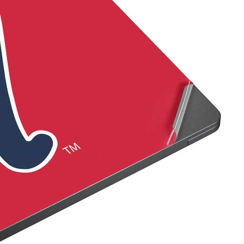 University of Mississippi Ole Miss Logo Red Surface Laptop 7 15in Skin