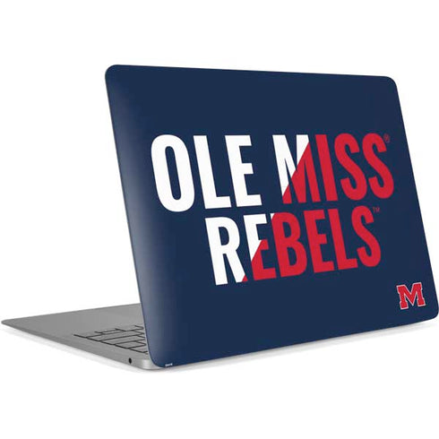 University of Mississippi Ole Miss Rebels Apple MacBook Air Skin