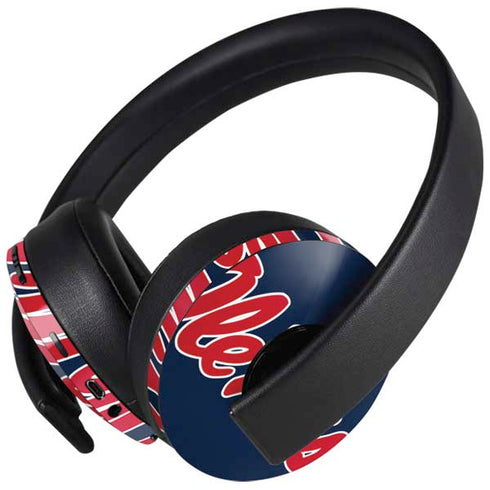 University of Mississippi Rebels Ole Miss PlayStation 4 Gold Wireless Headset Skin