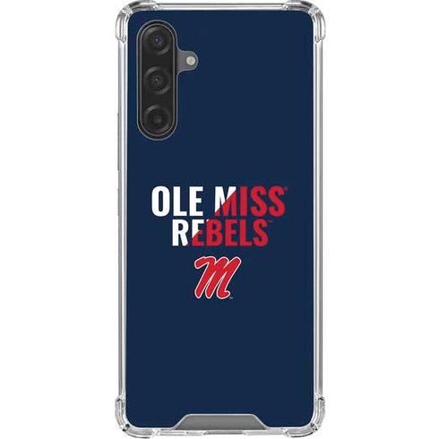 University of Mississippi Ole Miss Rebels Galaxy A17 Clear Case