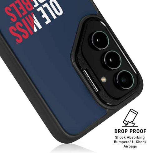 University of Mississippi Ole Miss Rebels Galaxy S24 FE Kickstand Case