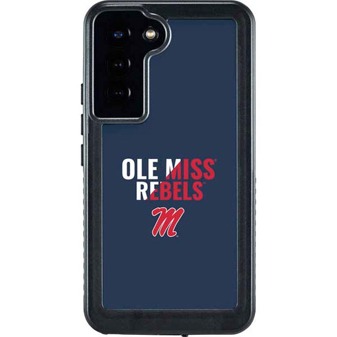 University of Mississippi Ole Miss Rebels Galaxy S24 Plus Waterproof Case