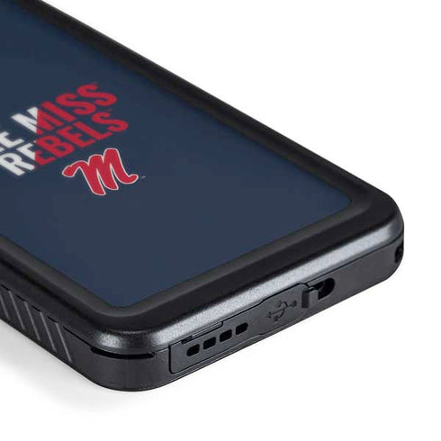 University of Mississippi Ole Miss Rebels Galaxy S24 Plus Waterproof Case
