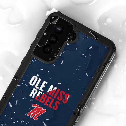 University of Mississippi Ole Miss Rebels Galaxy S24 Plus Waterproof Case