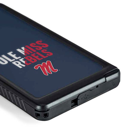 University of Mississippi Ole Miss Rebels Galaxy S24 Ultra Waterproof Case