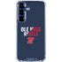 University of Mississippi Ole Miss Rebels Galaxy S25 FE Clear Case
