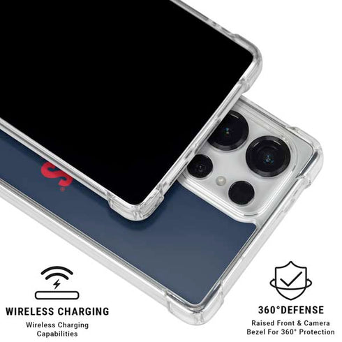 University of Mississippi Ole Miss Rebels Galaxy S25 Ultra Clear Case