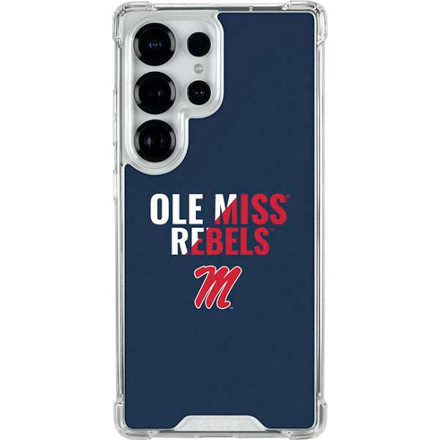 University of Mississippi Ole Miss Rebels Galaxy S26 Ultra Clear Case