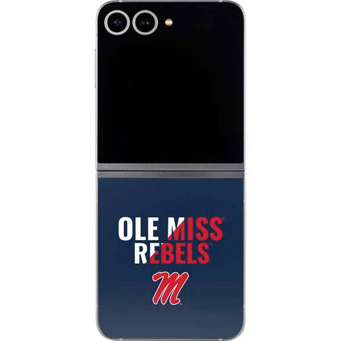 University of Mississippi Ole Miss Rebels Galaxy Z Flip6 Skin