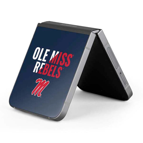 University of Mississippi Ole Miss Rebels Galaxy Z Flip6 Skin