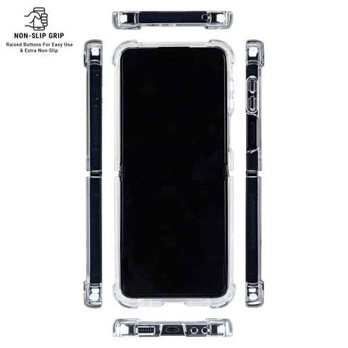University of Mississippi Ole Miss Rebels Galaxy Z Flip6 Clear Case
