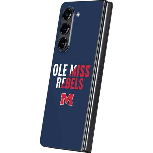 University of Mississippi Ole Miss Rebels Galaxy Z Fold5 5G Skin