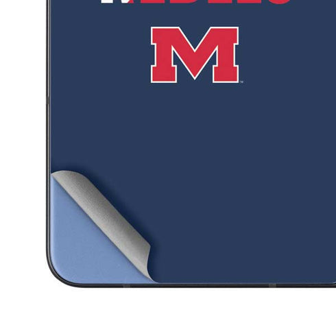 University of Mississippi Ole Miss Rebels Galaxy Z Fold5 5G Skin