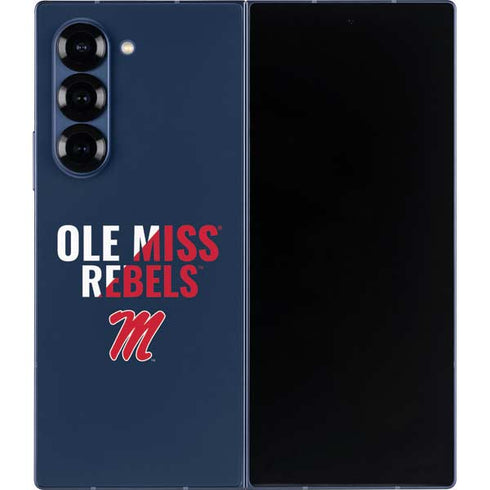 University of Mississippi Ole Miss Rebels Galaxy Z Fold6 Skin