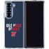 University of Mississippi Ole Miss Rebels Galaxy Z Fold7 Clear Case