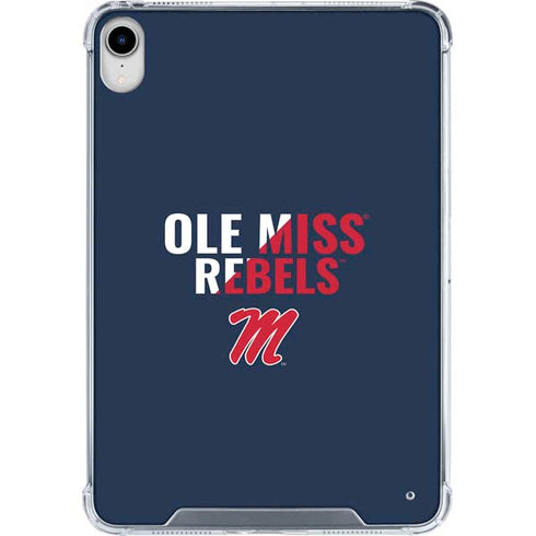 University of Mississippi Ole Miss Rebels iPad 11th Gen (2025) Clear Case
